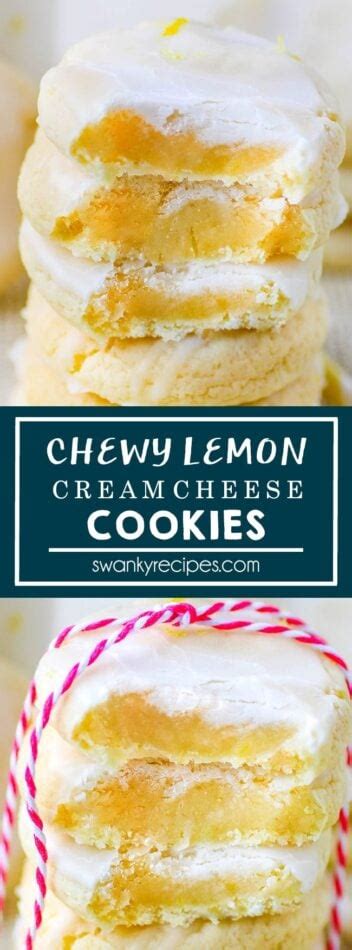 Soft Lemon Cream Cheese Cookies Swanky Recipes