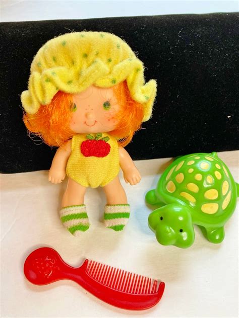 1979 Vintage Strawberry Shortcake Doll Apple Dumpling With Tea Etsy