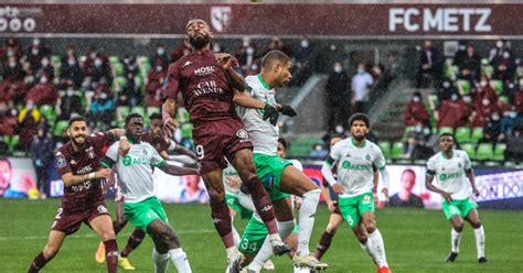 Footballligue 1 Saint Étienne Fc Metz Les Grenats Y Prennent Goût