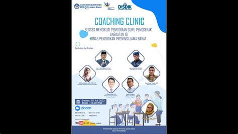 Coaching Clinic Sukses Mengikuti Pendidikan Guru Penggerak Angkatan