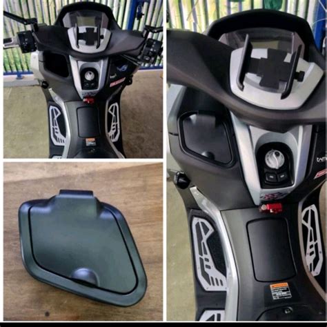 Tutup Laci Nmax Cover Laci Nmax New Cover Tutup Bagasi Saku Laci New