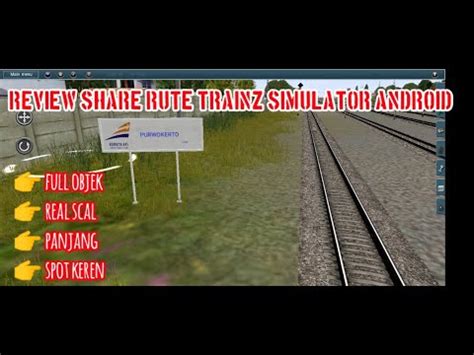 Review Share Add Ons Rute Kutoarjo Purwokerto Trainz Simulator Android