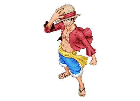 Transparent Luffy Pfp