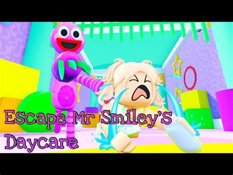 Escape Mr Smileys Daycare Obby Full Walkthrough Roblox Youtube