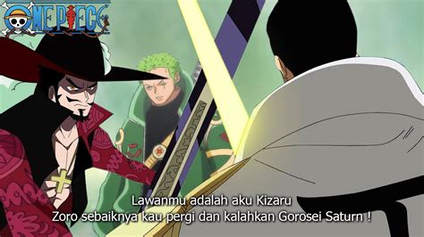 ONE PIECE 1075 MAKIN RAME PERTARUNGAN DRACULE MIHAWK MELAWAN KIZARU