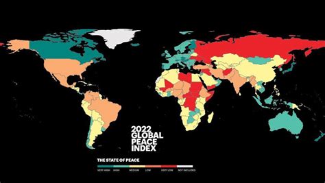 Ndice De Paz Global Los Pa Ses M S Seguros Y M S Peligrosos