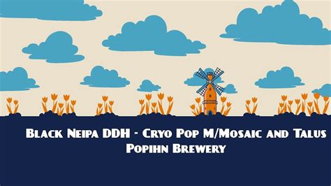 Dutchbeergeek Presenteert Black Neipa Ddh Cryo Pop M Mosaic Talus