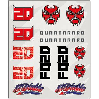 Stickers Big Fabio Quartararo Moto Dafy Moto Autocollant De Moto