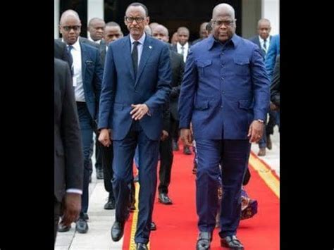 URGENT RENC0NTRE FATSHI KAGAME FÉLIX IMPOSE SES CONDITIONS ET BLOQUE