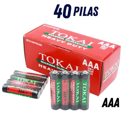 Ripley Pilas Alcalinas Aaa V Tokai Caja Pilas