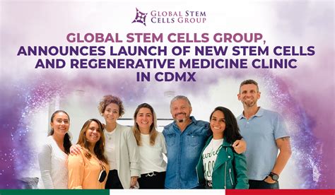 Global Stem Cells Group Announces Launch Of New Stem Cells And