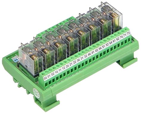 Shavison Relay Module As355 24v N S Oe 1co 8 Channel 24vdc Coil