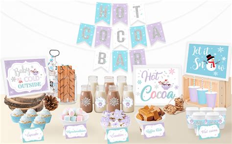 Amazon Hot Chocolate Bar Kit Christmas Hot Cocoa Bar Supplies