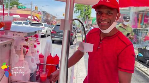 Guyanese Snow Cone Vendor Transplants Da Hustle To Da Streets Of Nyc To