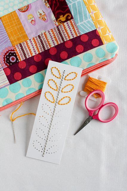 Stitching Bookmarks Handmade Paper Embroidery Creative Bookmarks