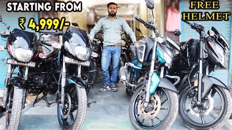 Second Hand Bikes 4999 D P Cheapest Bike Market In Delhi Used