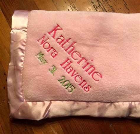 Personalized Baby Blanket Monogrammed Blanket Baby Blanket | Etsy