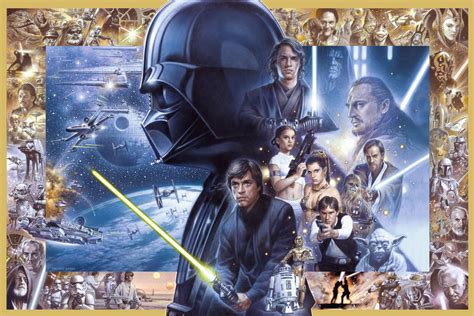 17431 RAVENSBURGER STAR WARS SAGA XXL 5000PC [ADULT JIGSAW PUZZLE] NEW ...