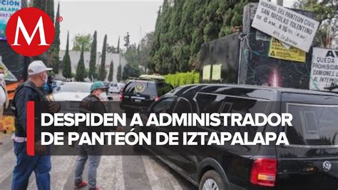 Separan del cargo a administrador de panteón donde fue exhumado bebé