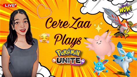 Let S Play Pokémon Unite Join With Me💗 Pokémon Unite Live Stream Pokémonunite Live Girlgamer