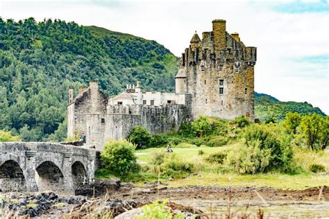 Views Eilean Donan Castle Stock Image Image Of Memorial 230123429