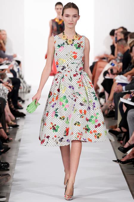 Runway Oscar De La Renta Spring Rtw Collection