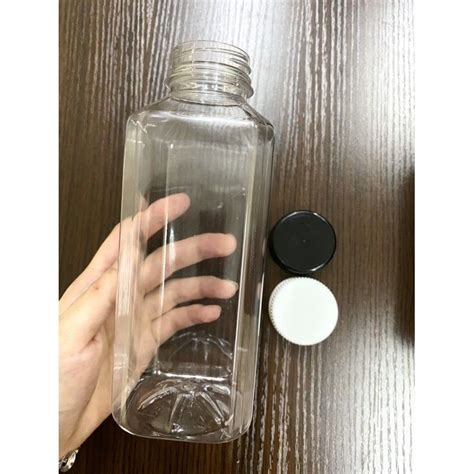 Jual Botol Dan Tutup Kale Kick Kotak Tebal 500ml Shopee Indonesia