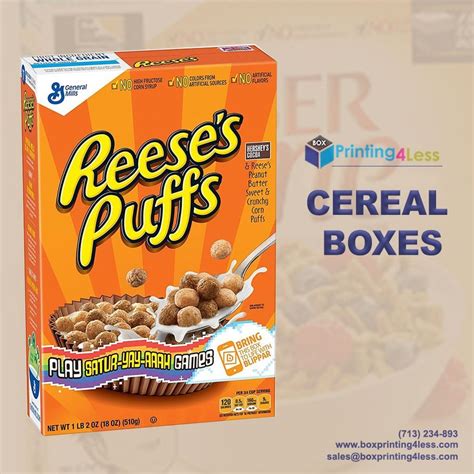 Check Our Latest Cereal Boxes Designs To Upgrade Your Business Mini