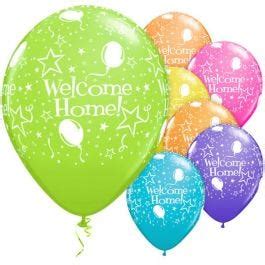 Welcome Home Assorted Stars Balloons 11 Latex 6pk Party Delights