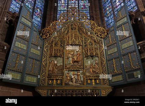 Scotts Lady Chapel Altar Liverpool Anglican Cathedral St James