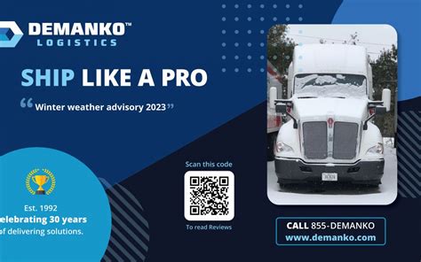 Winter Weather Advisory Demanko Logistics