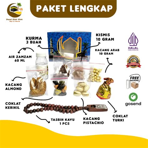 Jual Paket Lengkap Oleh Oleh Haji Dan Umroh Paket Hemat Murah