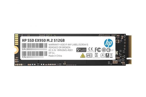 HP EX950 SSD M 2 512GB PCIe Gen3 Comparador De Precios