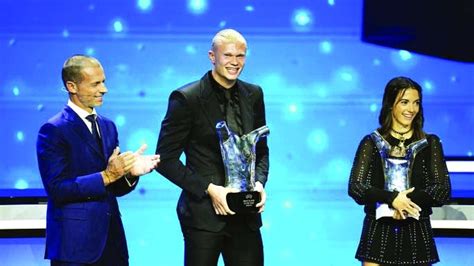 Haaland And Bonmati Win UEFA Player Of The Year Prizes The Asian Age