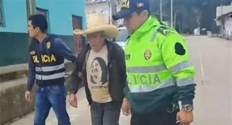 Cajamarca Pnp Captura A Abuelos Acusados De Abusar Sexualmente De Su