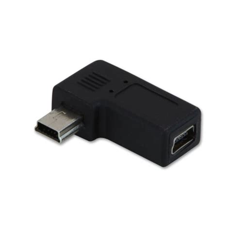 Usb Degree Mini B Male To Mini B Female L Adapter From Lindy Uk