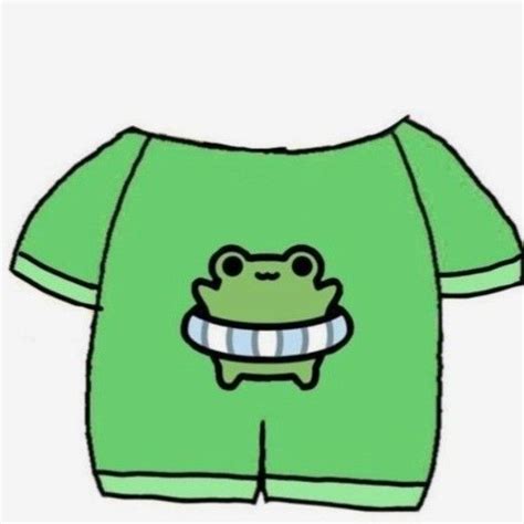 A Green Shirt With A Cartoon Frog On It S Chest And An Armband Around