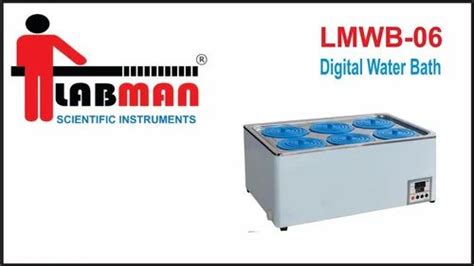 Stainless Steel Automatic Labman Digital Water Bath Lmwb06 1200w At