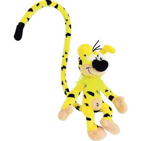 Bebeboutik Peluche Marsupilami JEMINI Papa Jaune 18 Cm