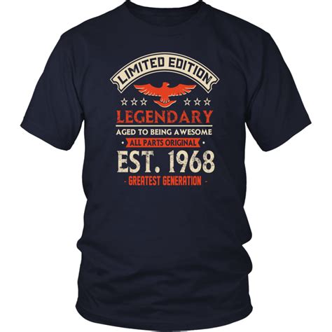 Limited Edition Legendary Est 1968 T Shirt Shirts T Shirt Sell Shirts