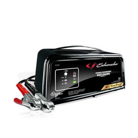 Schumacher Electric Automotive 12 Volt 50 Amp Fully Automatic Battery Charger And Jump Starter