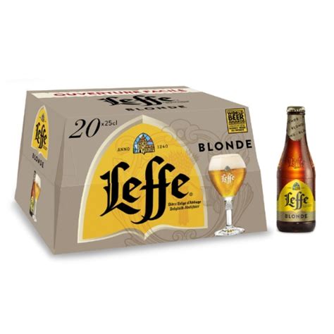 Bi Re Blonde Leffe Le Pack De Bouteilles De Cl Prix Carrefour