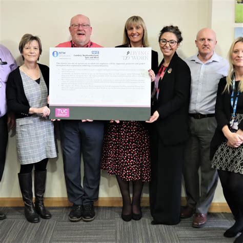 Group Photo With Charter Cumbria Northumberland Tyne And Wear NHS