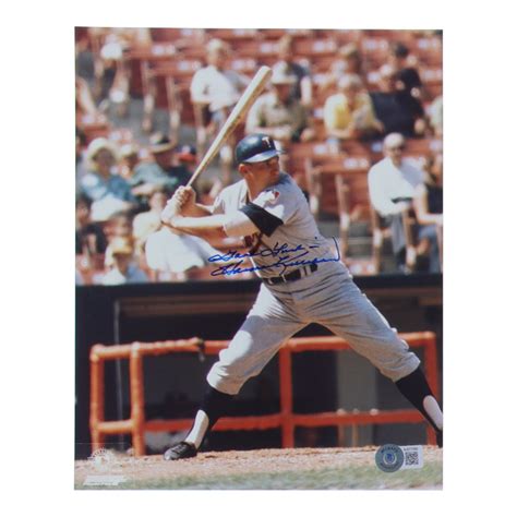 Harmon Killebrew Signed Minnesota Twins X Photo Inscribed Good Luck