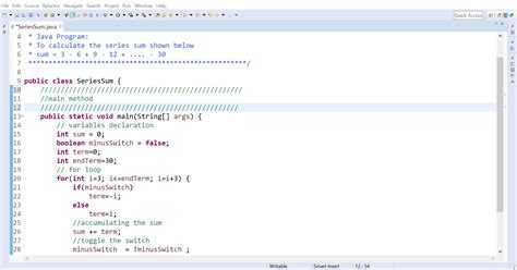 Java Program To Calculate The Sum Of Series Testingdocs