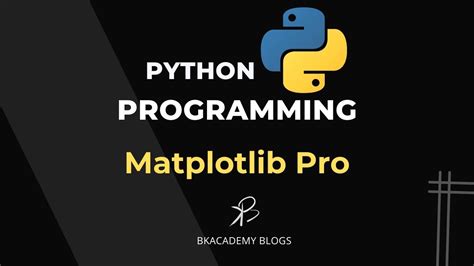 Mastering Data Visualization With Matplotlib In Python Science And