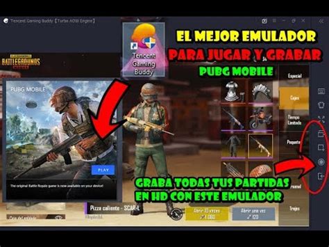 El Mejor Emulador Para JUGAR Y GRABAR PUBG Mobile En PC YouTube