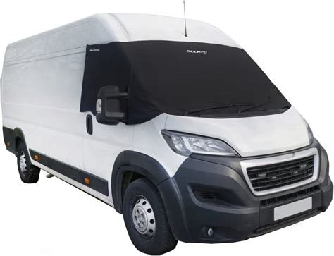 Uk Custom Covers Sw Blackad Luxus Frontscheibenabdeckung Mit Ducato