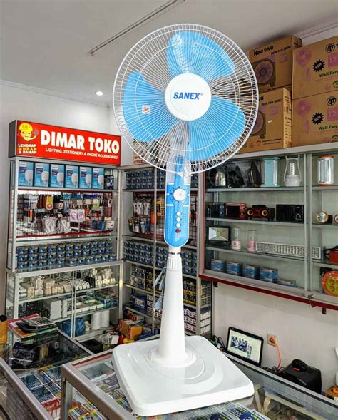 Sanex Kipas Angin Berdiri Stand Fan Inch Fs Lazada Indonesia