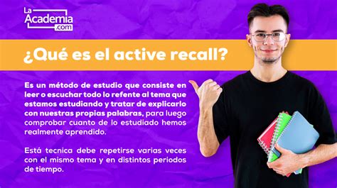 Un método para estudiar mejor Active Recall LaAcademia